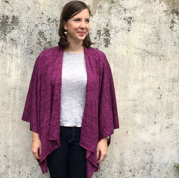 Heather Jersey Wrap