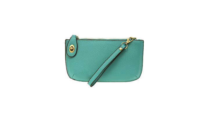 Crossbody Wristlet Clutch- Vegan Leather