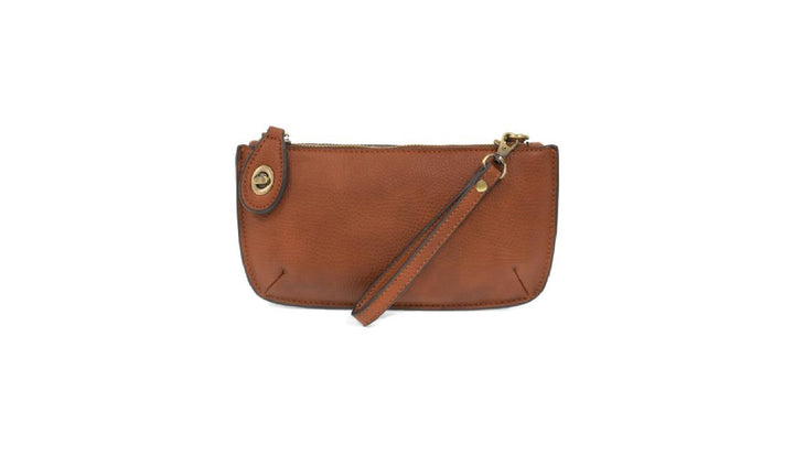 Crossbody Wristlet Clutch- Vegan Leather