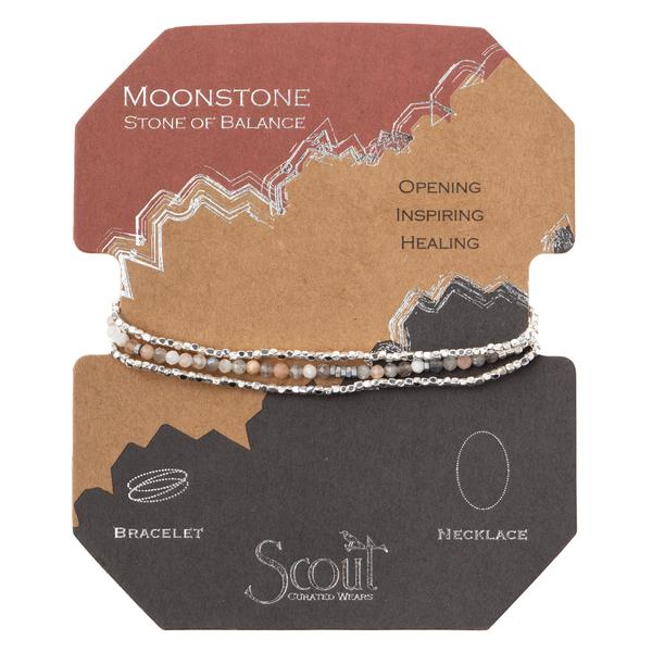 Delicate Stone Wrap Bracelet (many varieties)