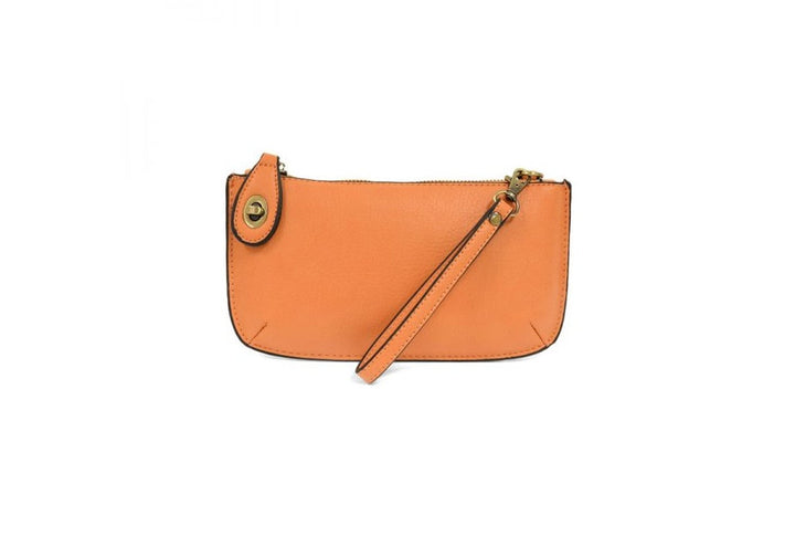 Crossbody Wristlet Clutch- Vegan Leather