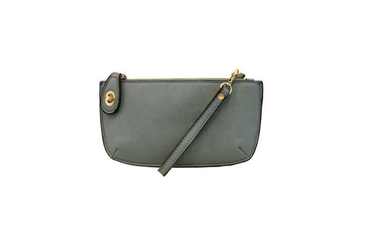 Crossbody Wristlet Clutch- Vegan Leather