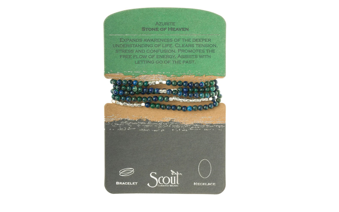 Stone Wrap Bracelet/Necklace (several options)
