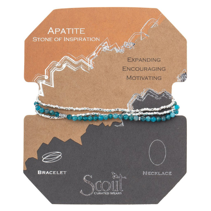 Delicate Stone Wrap Bracelet (many varieties)