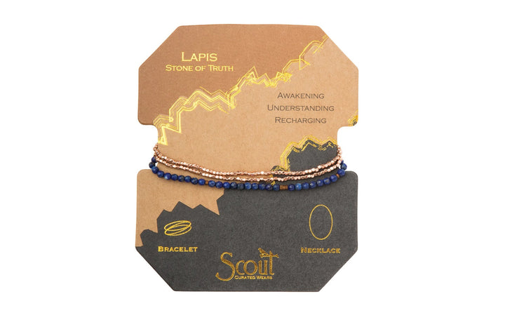 Delicate Stone Wrap Bracelet (many varieties)