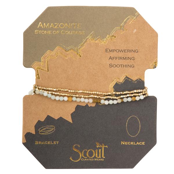 Delicate Stone Wrap Bracelet (many varieties)