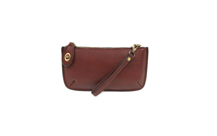 Crossbody Wristlet Clutch- Vegan Leather