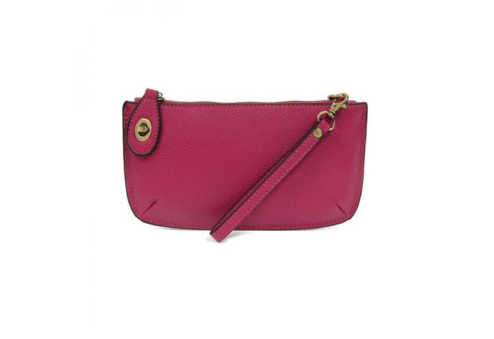 Crossbody Wristlet Clutch- Vegan Leather