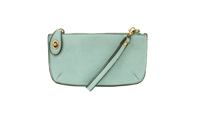 Crossbody Wristlet Clutch- Vegan Leather