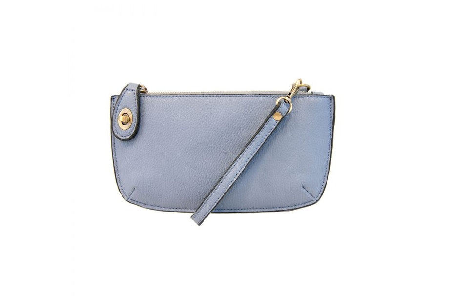 Crossbody Wristlet Clutch- Vegan Leather