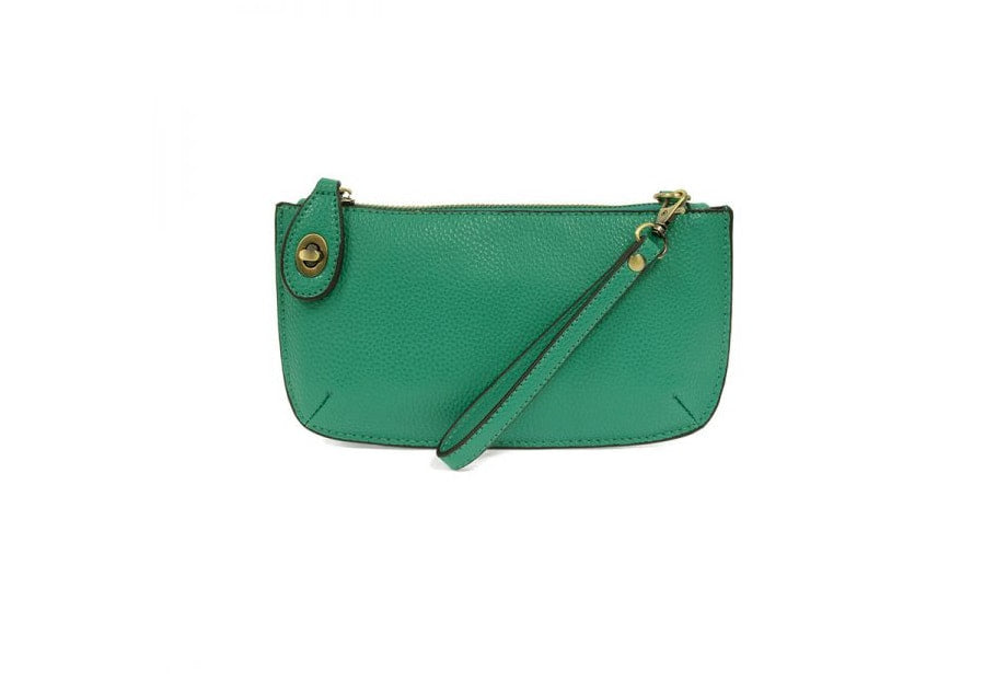 Crossbody Wristlet Clutch- Vegan Leather