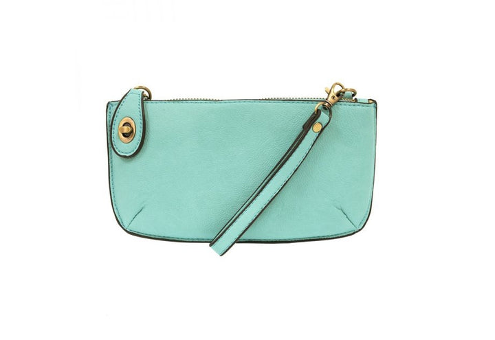 Crossbody Wristlet Clutch- Vegan Leather