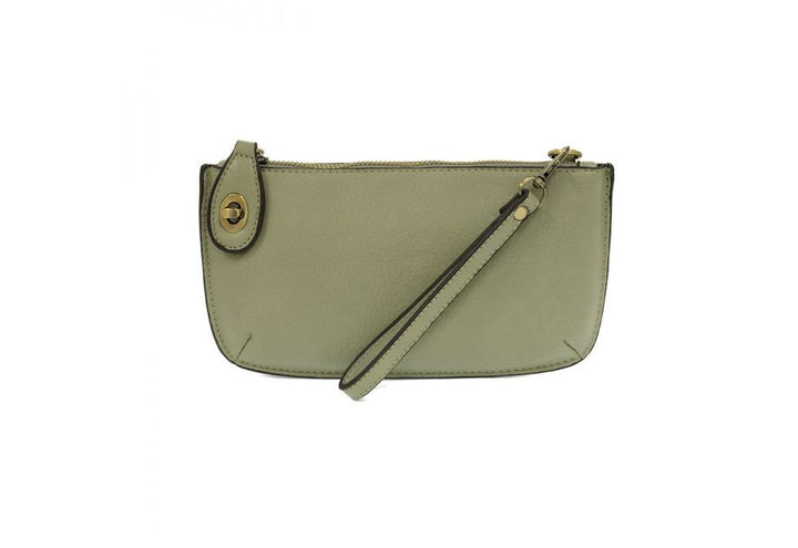 Crossbody Wristlet Clutch- Vegan Leather