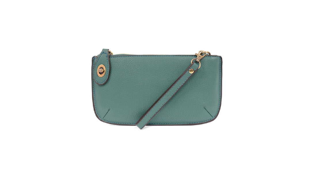 Crossbody Wristlet Clutch- Vegan Leather