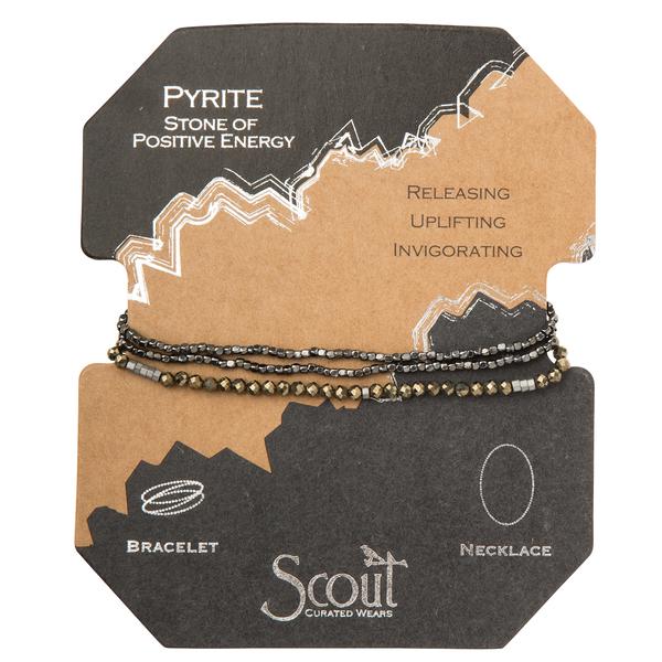 Delicate Stone Wrap Bracelet (many varieties)