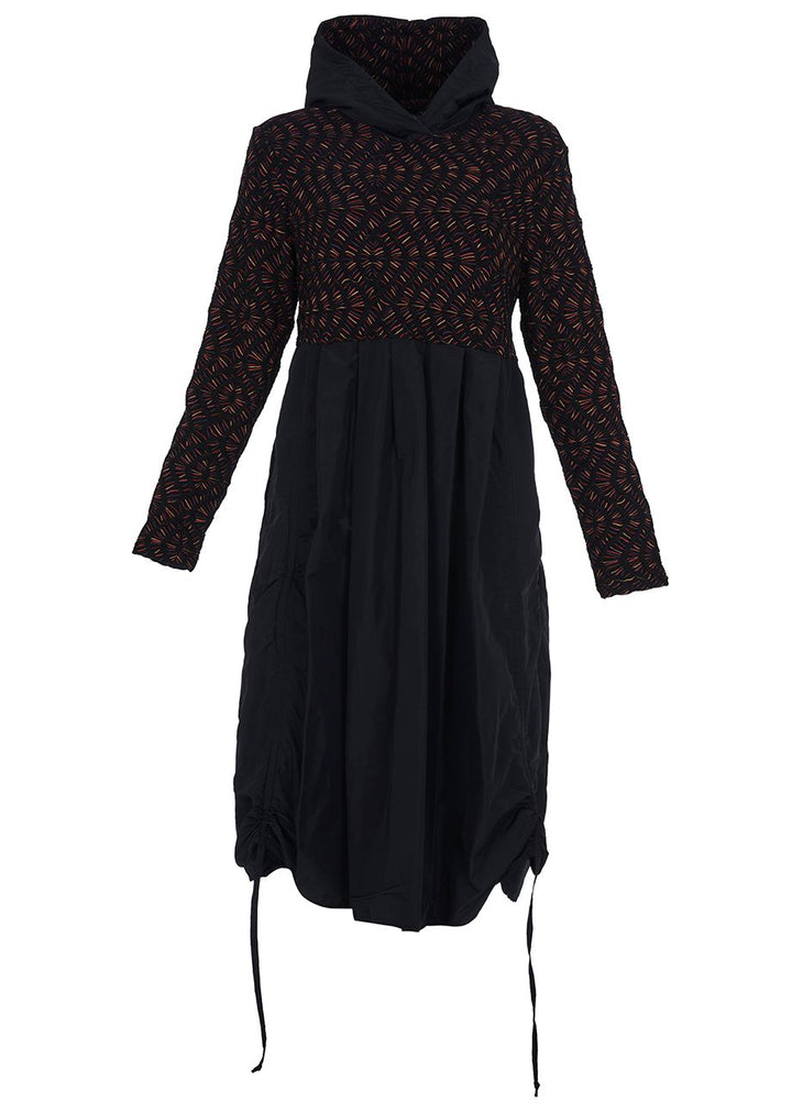 Teagan Dress in Wires Pattern