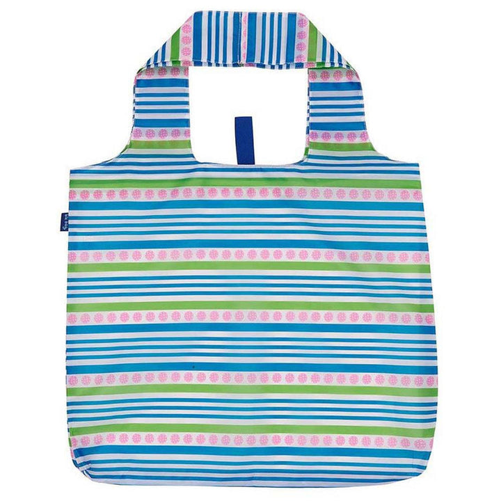 Pickleball Stripe Reusable Shopping Bag-Machine Washable