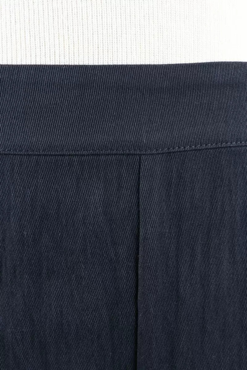 Tencel Pleat Pocket Pant in Black