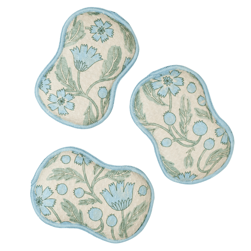 Reusable Sponges Set - Jen Owens Frenchie Sage