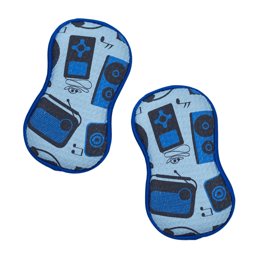 Reusable XL Sponges (Set of 2) - Tunes
