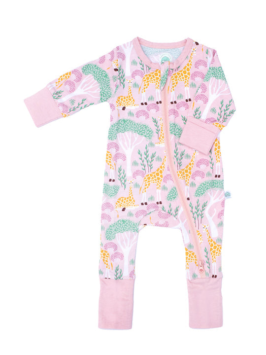 Romper in Giraffe Print