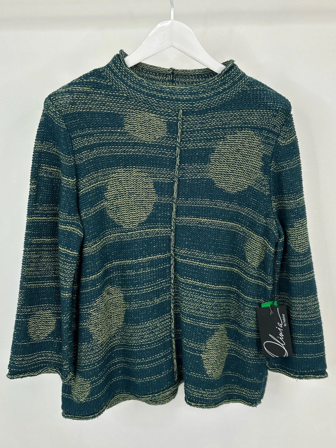 Connect The Dots Tunic Sweater in Spruce