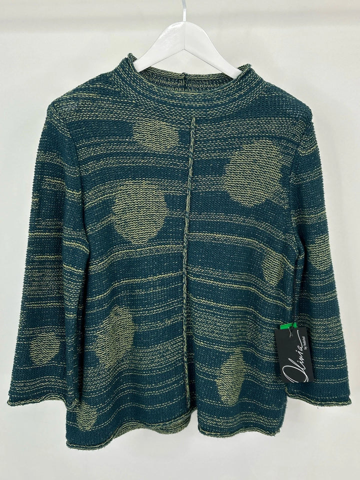 Connect The Dots Tunic Sweater in Spruce