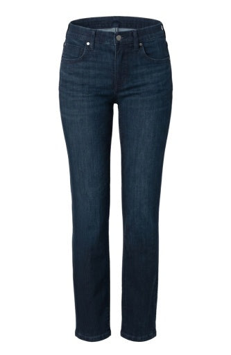 Rowan Low Rise Comfort Waist Slim in Petunia Blue