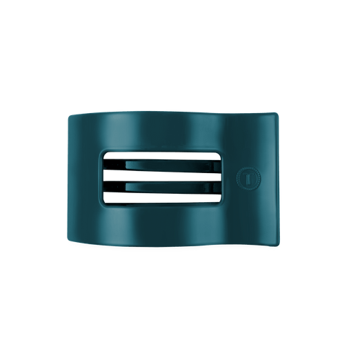 Rectangle Flat Hair Clip | Medium | Teal