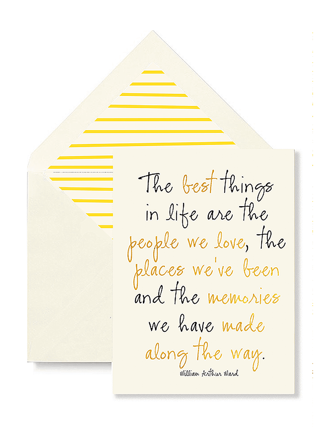 'The Best Things Are the People' Greeting Card