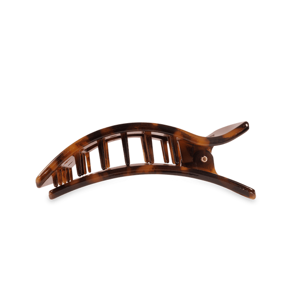Rectangle Flat Hair Clip | Medium | Tortoise