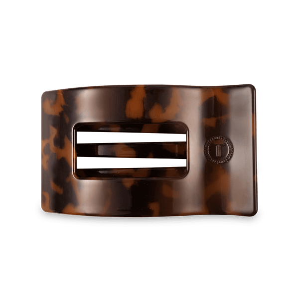 Rectangle Flat Hair Clip | Medium | Tortoise