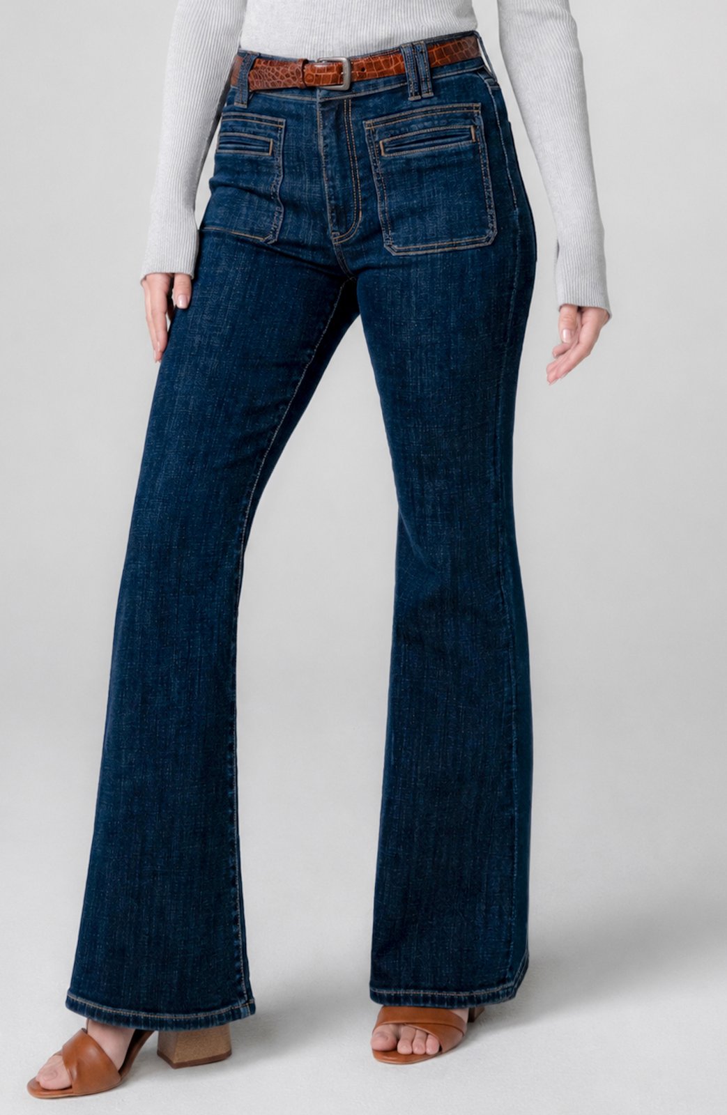 Hannah Flare w/ Vintage Patch Pockets