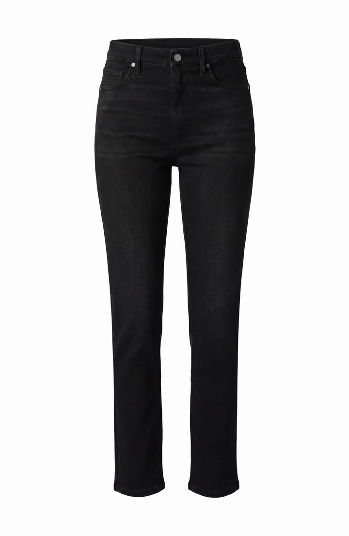 Rowan High Rise Slim With Comfort Waist in Crow Stone