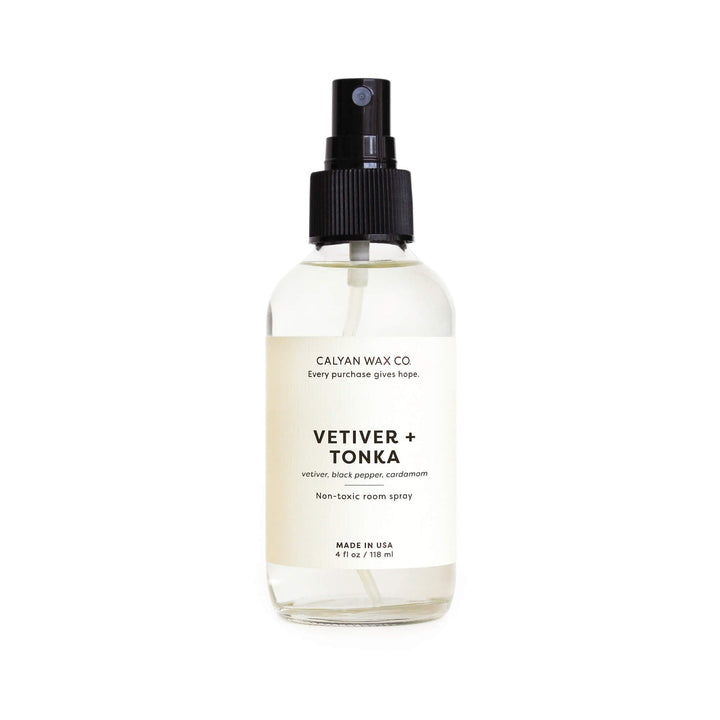 Vetiver + Tonka Non-Toxic Room Spray