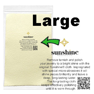 Sunshine Polishing Jewelry Cloth