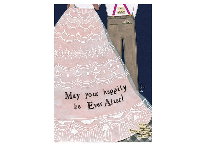 Happily Ever After Wedding Card