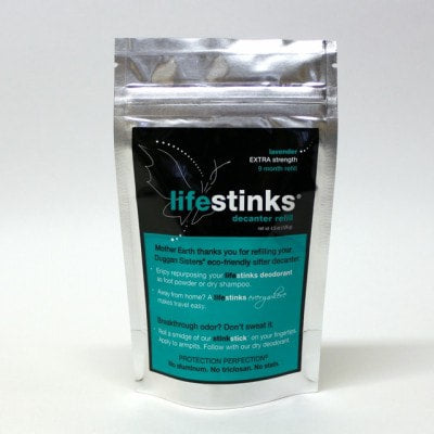 Lifestinks Natural Deodorant - Refills for Decanter