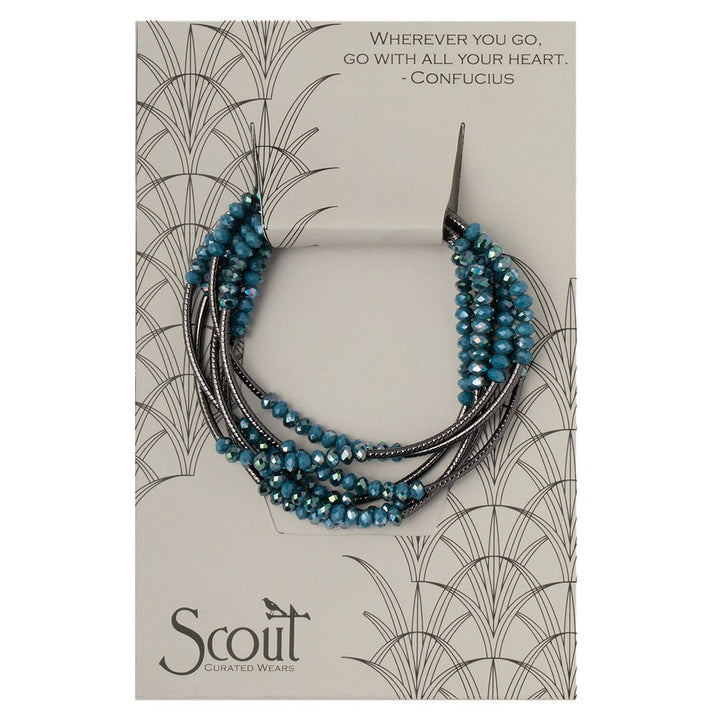 Scout Wrap : Peacock/Hematite