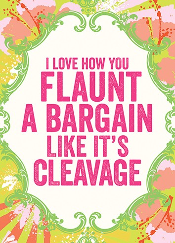 Bargain Birthday Card
