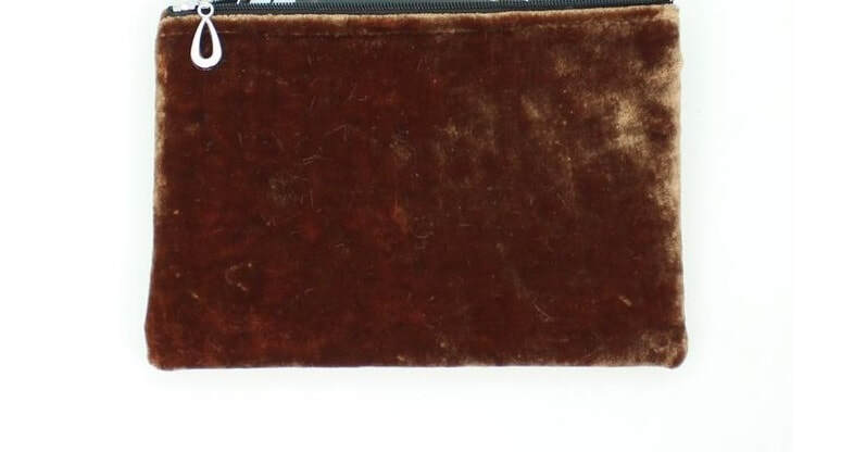 Bronze Velvet Coin Purse