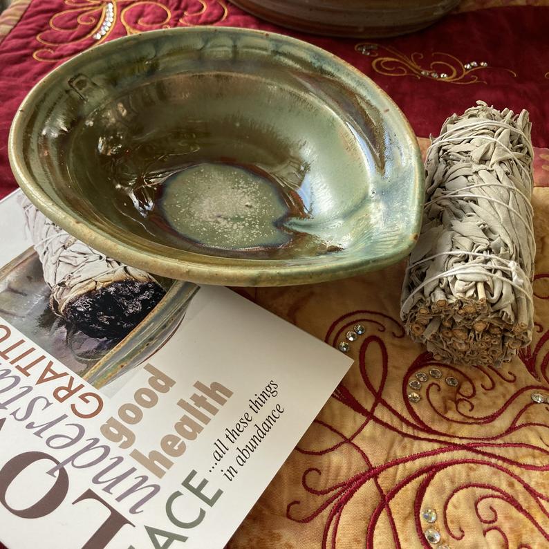 Smudge Bowl with Sage