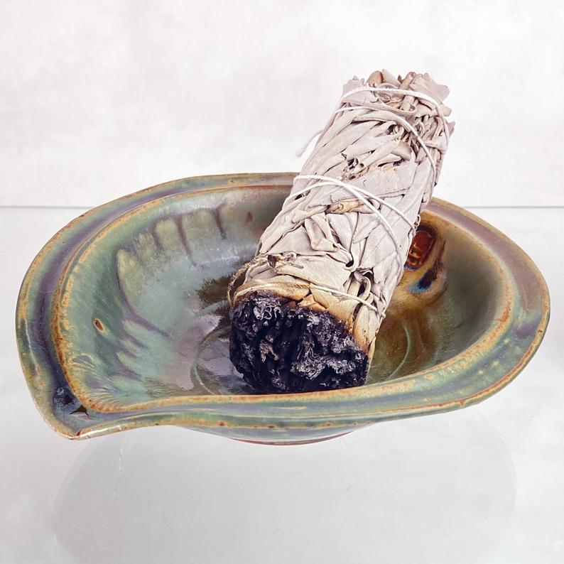 Smudge Bowl with Sage
