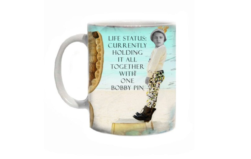 Bobby Pin Coffee Mug