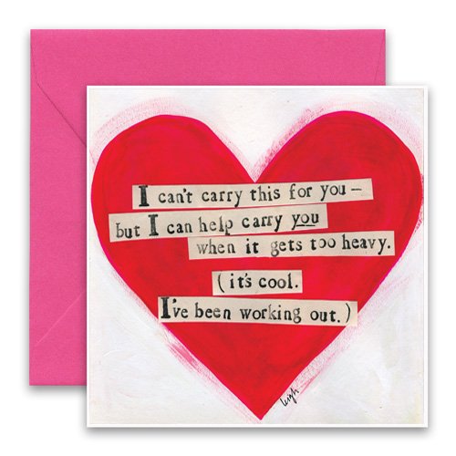 Carry You Greeting Card