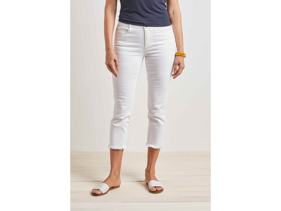The Perfect Capri in White