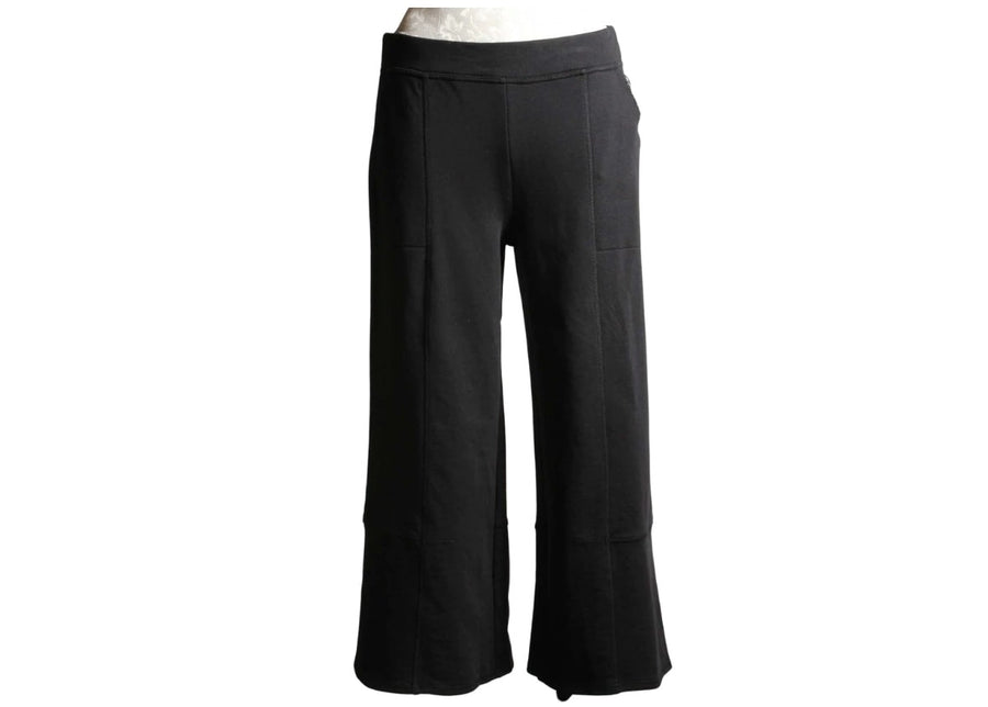 French Terry Essential Pant in Black