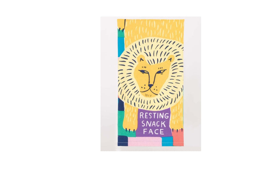 Resting Snack Face Dish Towel