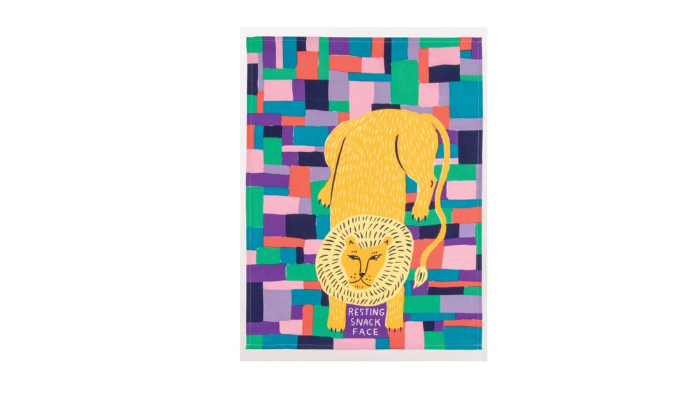 Resting Snack Face Dish Towel