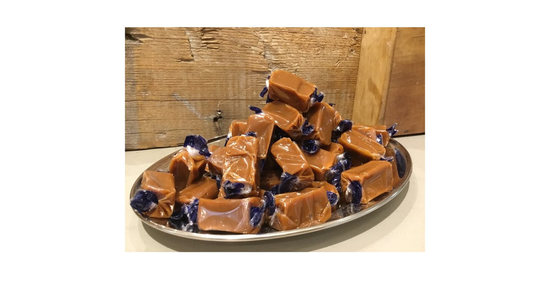 Individual Licorice Flavored Caramel